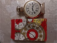 Empty Avon Decanter: Pocket Watch