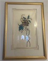 M - SIGNED & NUMBERED 1/150 FLOWER ART 50X36