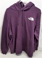 C7) Womens XXL The North Face Purple Hoodie