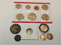 OF) US and foreign coin lot