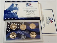OF) 2003 state quarters proof set