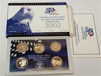 OF) 2002 state quarters proof set