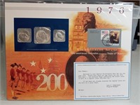 OF) 1976 uncirculated silver bicentennial mint set