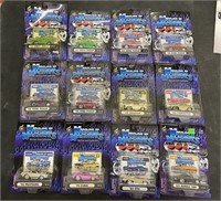 Group of Muscle Machine Diecast Cars