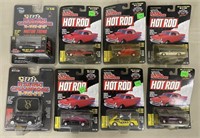 Group of Hot Rod 1:64 Diecast Collectibles