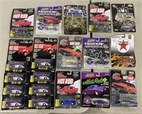 Lot of Hot Rod Diecast Collectibles