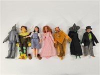 SET OF 7 MEGO WIZARD OF OZ ACTION FIGURES