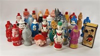 LARGE GROUPING OF SOAKY BATH TOYS CHARACTERS