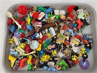 LARGE ASSORTMENT OF CHARMS AND MINIATURES