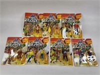 7) TIGER LAND OF THE LOST ACTION FIGURES NIP