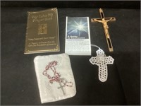 Rosary Set with Cross & Prayer Book