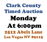 WELCOME TO OUR MON. @10am ONLINE PUBLIC AUCTION
