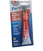 PERMATEX SUPER WEATHERSTIP ADHESIVE RED