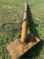 6" Hydraulic Auger Gold in Color