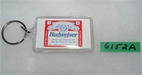 Vintage Budweiser advertising promotional key chai