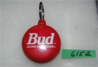 Vintage Budweiser advertising promotional key chai