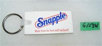 Snapple soft drink advertising promotional key cha