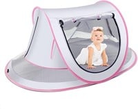 SSQIAN Large Baby Beach Tent- Pink