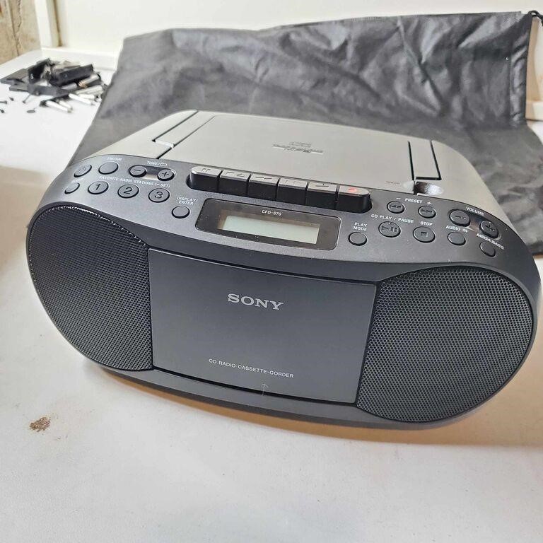 Sony Radio CD Cassette Recorder