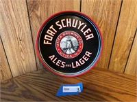 Fort Schuyler Ales AND Lager Serving Tray