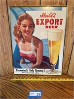 Hulls Export Beer Advertiser