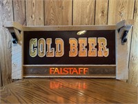 Cold Beer – Falstaff Advertiser – Light Up Sign