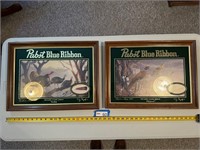 (2) Pabst Blue Ribbon Advertisers – Framed Prints