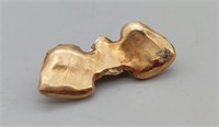 GOLD TOOTH FILING - approx 3 grams