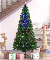 6' LED Pre-Lit Noble Fir Christmas Tree