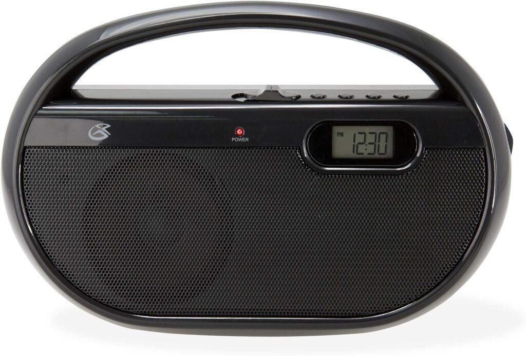 GPX Portable AM/FM Radio, Black, R602B