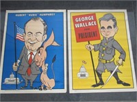 (10) 1968 AUTO INITIAL CO. INC. POLITICAL POSTERS: