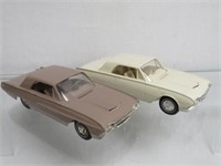 1962 & 1963 FORD THUNDERBIRD PROMO CARS: