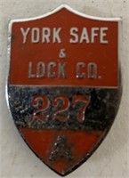 York Safe & Lock 227A Pin