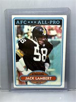 Jack Lambert 1980 Topps