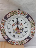 Collector Plate clock