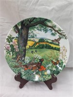 Meadows and Wheatfields collector's plate with