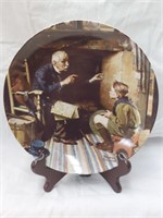 The veteran by Norman Rockwell collector's plate