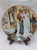 Her first formal by Norman Rockwell collector's
