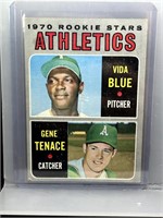 Vida Blue Gene Tenace 1970 Topps Rookie