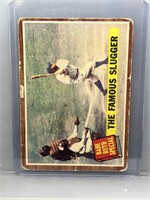 Babe Ruth 1962 Topps The Famous Slugger