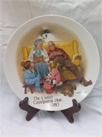 The bedtime story collector's plate with