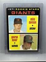 George Foster 1971 Topps Rookie
