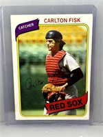 Carlton Fisk 1980 Topps