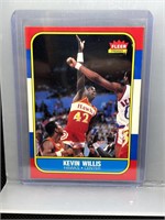 Kevin Willis 1986 Fleer Rookie