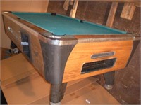 Dynamo Coin Operated Pool Table w/Keys