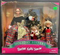 1998 HOLIDAY SISTERS BARBIE GIFT SET DOLLS