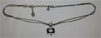 Brighton Jewelry Silvertone Pendant Necklace