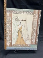 Wall Decor French Couture 20"x16"