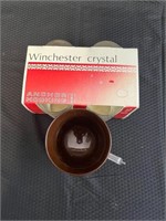 Winchester Anchor Hocking Crystal Glasses