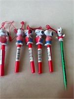 Lot of snoopy pens